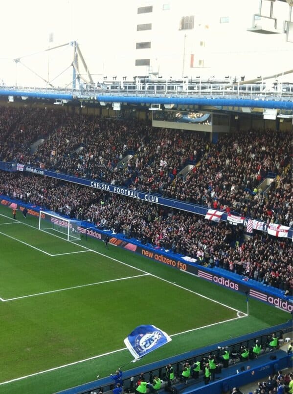 Silence at Stamford Bridge