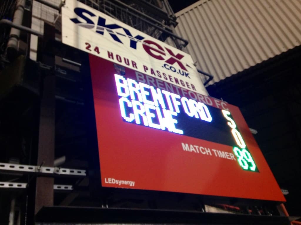 Bees hit Crewe-s control – Brentford 5 Crewe 0 (with fans’ videos)