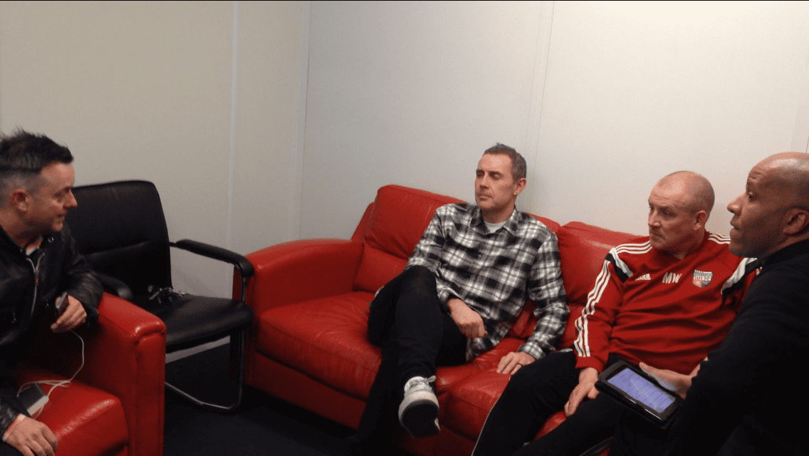 (VIDEO EXCLUSIVE) Mark Warburton and David Weir fan interview