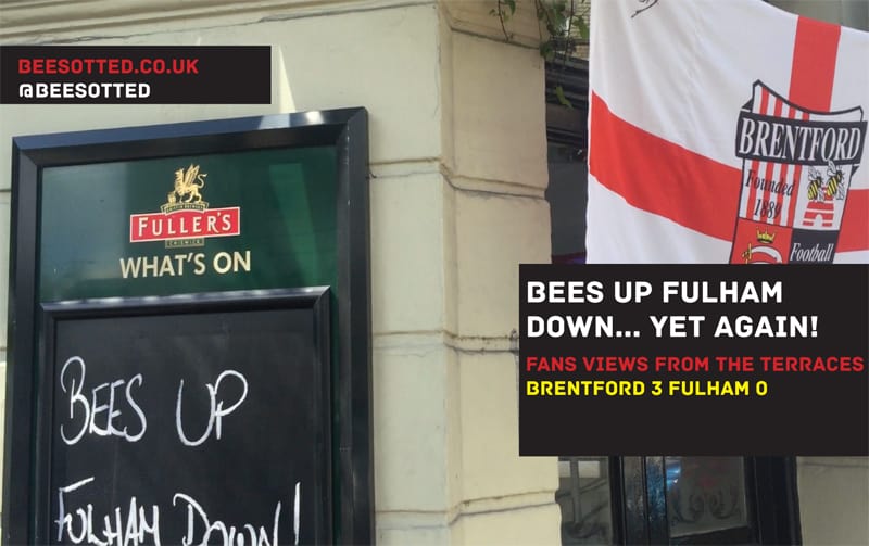 Bees Demolish Fulham Again: Brentford 3 Fulham 0 (VIDEO)