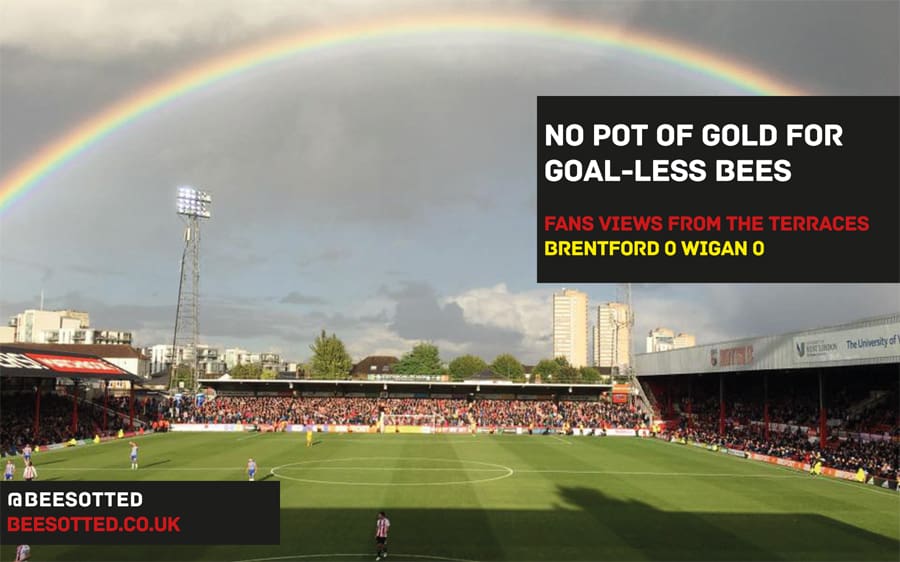 No Pot Of Gold For The Bees – Brentford 0 Wigan 0 (VIDEO)
