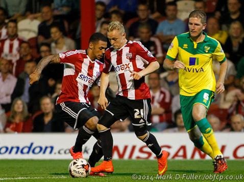 Brentford Chirpy Over Canaries Home Draw
