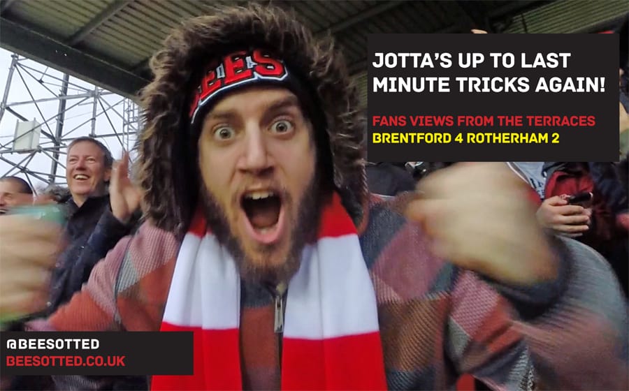 Jota’s Up To His Last Minute Old Tricks Again – Brentford 4 Rotherham 2 (VIDEO)