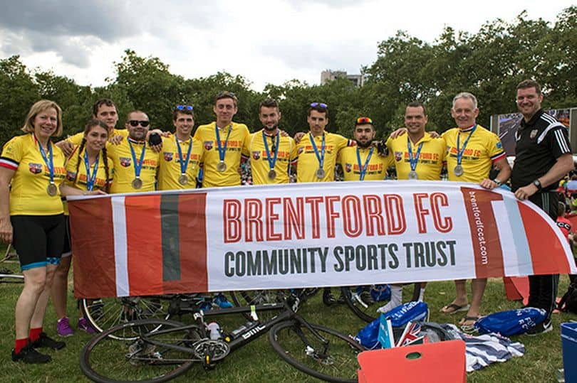 Sign Up and Join Brentford Fans Biking In The Ride London Marathon